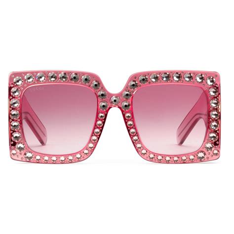 vintage pink Gucci sunglasses